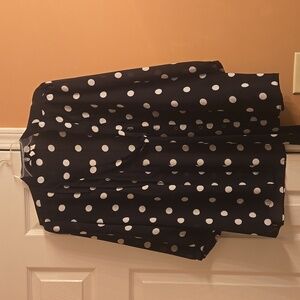 Polka Dot Dress Blouse